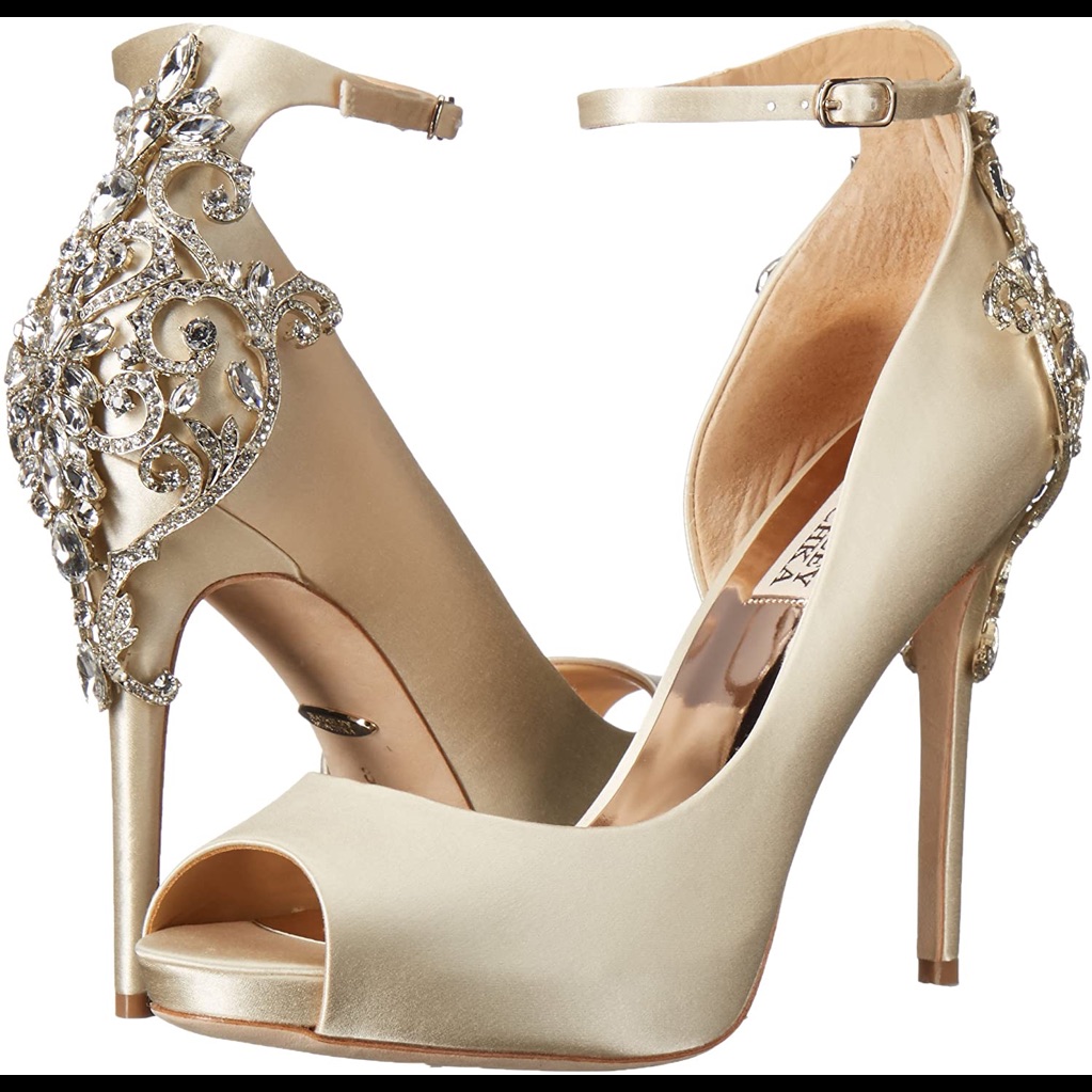 Bagley Mischka Satin Heels 8